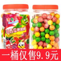 Hollow sandwich Watermelon Bubble Gum classic nostalgic candy snacks individually packed barrel chewing gum