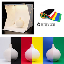 40CM double LED light folding studio photo light box mini small jewelry small jewelry supplementary light camera