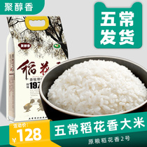Wuchang Rice Rice Flower Fragrant Rice Northeast Rice 5KG Wuchang Origin Shipment Xiangmu 1978