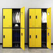 Rongtenghui color locker 6 doors 9 doors blue employee locker Gym sauna hair salon storage bag