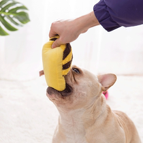 Slipper pet toy pet dog vocal Teddy molar dog training bite-resistant cat puppy puzzle