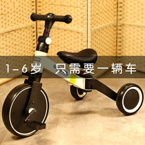 Multifunctional childrens balance car tricycle 2-4 baby baby walking artifact three-in-one taxi bicycle 3