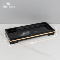 High-grade bathroom five-piece set wash mouth brush tooth Cup light luxury bathroom supplies sink tray model room decoration