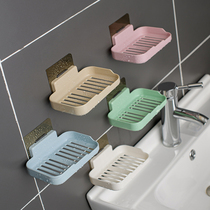 Platinum soap box non-perforated viscose bathroom wall-mounted creative soap box holder drain toilet soap box