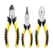Durable steel Electrical hardware tools inlays Tiger iron pliers Daquan wire pliers cross glue glue pliers large