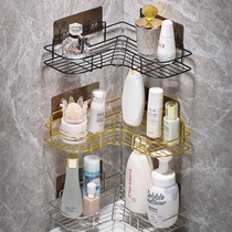 Bathroom toilet triangle shelf toilet toilet washroom washroom wall-free wall-mounted storage rack