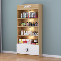 Cosmetics display cabinet Simple modern display cabinet Container display cabinet Beauty salon cabinet Product shelf display rack