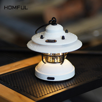 HF outdoor camping lights old vintage camping tent lights exquisite camping chandelier atmosphere lighting horse lights