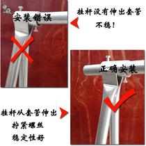 Folding hanging meat rack killing pigs slaughtering sun-dried fish wax meat sun-dried bacon rack meat shop mobile car-mounted meat hook