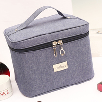  Cosmetic bag womens portable large-capacity ins wind super fire net Red travel cosmetic bag Cosmetics storage bag washing bag