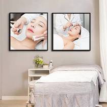 Beauty salon decorative painting porch skin management micro-plastic surgery hanging painting club studio background wall mural