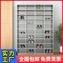 Stainless steel shoe cabinet staff laboratory factory check shoe cabinet shoe stool dust-free purification food workshop multi-layer high cabinet