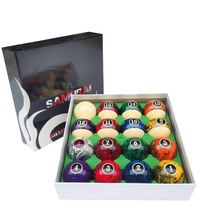 Eight 16 white ball snooker billiards coach 16 color 2 crystal ball Xinkang table tennis standard large supplies artifact