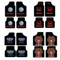 Car foot cushion monolithic cute cartoon down-to-earth cushion easy to clean single main drive universal non-slip and dirt-resistant car cushions
