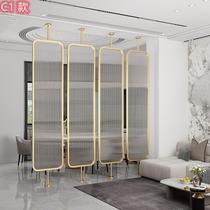 Nordic new Minchuang modern net red screen Home restaurant craft office hollow new Chinese style simple partition