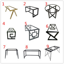 Original size custom table foot bracket bar home dining table tea table leg rock slab marble conference office computer
