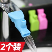 Tap Extension Child Baby Baby Wash Water Diversion silicone Splash Water Nozzle Lengthened Water Guide Groove Extension Joint