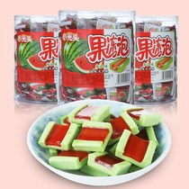 Little bald head jelly Watermelon Fruity bubblegum fudge chewing gum Childrens snack snack gift