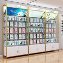 Shop nail makeup display rack Product bag display rack Net red display cabinet Cosmetics clothing store counter hair salon