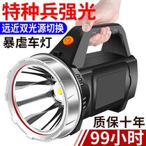Flashlight ultra-long charging strong light Ultra-bright long-range shooter to improve battery life searchlight outdoor special forces household large capacity