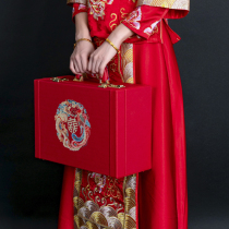 Shiqin dowry box wedding box red Xiuhe gift box wedding box wedding box gift box gift box
