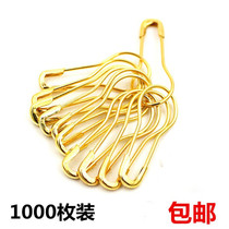 Pin tag gourd small gold clothing store label buckle pin brooch fixed clothes large safety paper clip