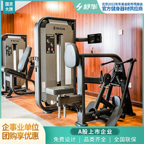  SH-6803 Shuhua back muscle trainer Sitting high pull back muscle extension fitness Commercial atrioventricular equipment