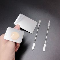 Painted makeup concealer beauty professional makeup artist special foundation palette Foundation Plate square tray
