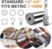 (China Construction Bureau artifact) Universal Wrench Universal 7-19mm Magic Wrench Tool Multifunctional Tool Sleeve