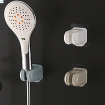 Nail-free shower suction cup bracket water heater base sleeve fixed non-perforated nozzle movement