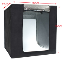 (Australia shipping single piece) 80cm studio outside black silver white white light monochrome temperature