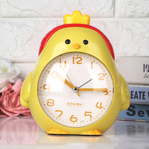 Childrens cartoon can talk new smart small alarm clock for students special bedside silent boys and girls alarm clock clock