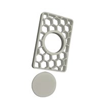 Wallet Case Tag Card Sized Holder For AirTag Honeycomb Shape