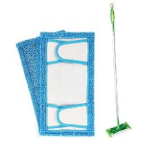 2pcs Mop Heads for Swiffer Sweeper Reusable Mop Pads