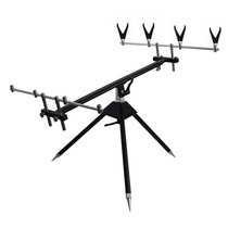 Adjustable Retractable Carp Fishing Rod Pod Stand Holder Fis