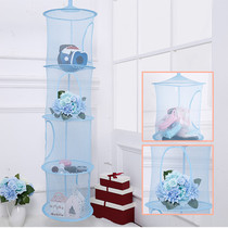 Four-layer Collapsible Hanging Basket Breathable Mesh Toy St