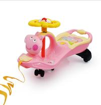 Childrens twisting car baby swing sliding skating wheel anti-rollover universal Niu Niu 1 year old sliding can sit 3 adults mute