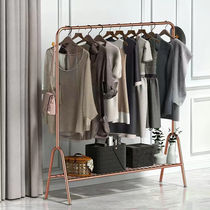Drying rack Light luxury coat rack Floor hanger Indoor bedroom hanger Balcony drying rack Simple single pole hanger
