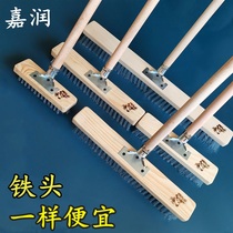 Bristle sweeping household long handle large floor brush Bathroom kitchen brush floor brush brush Bathroom cleaning brush carpet brush