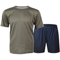 Jihua summer physical training clothing suit men and women physical fitness short-sleeved shorts physical fitness clothing new quick-drying t-shirt