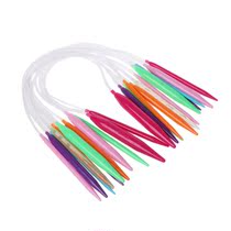 12x Plastic Circular Knitting Needle Crochet Set Craft