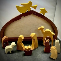 Christmas Gift Wooden Puzzle Shepherd and Wise Men Puzzle