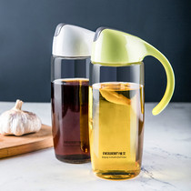 Weiai glass oil pot automatic opening and closing Kitchen supplies set Soy sauce bottle Seasoning bottle Seasoning bottle Vinegar pot leak-proof