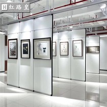 Hotel activity partition wall restaurant box hotel screen folding door banquet exhibition mobile high sound insulation wall panel self-installation