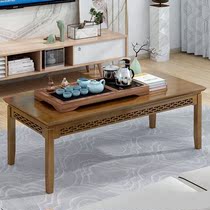 Long solid wood table Japanese table and chair anti-corrosion Rectangular bedroom simple combination Commercial workbench Modern and simple