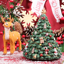 Christmas Gifts Girls Children Girls Spin Christmas Tree Music Box Birthday Music Box Christmas Decoration Ornaments