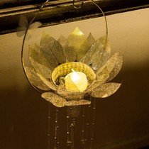Original Hanfu portable river lantern Lotus Lantern Ancient Lotus Lantern Mid-Autumn Festival Photo performance dance performance accessories