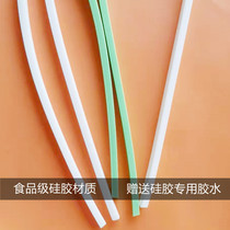 Lunch Box Sealing Ring Silicone Food Grade Preservation Box Glass Cover Sealing Lid Adhesive Tape Custom Rubber Ring