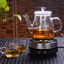 Glass teapot single pot electric pottery stove tea cooker boiling water electric bubble teapot special personal set