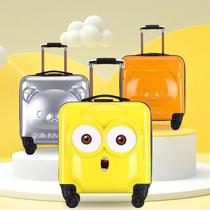 New childrens trolley case luggage 18 inch boarding box cartoon suitcase gift box